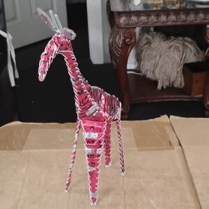 Giraffe Coke Can Sculpture